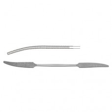 Putti Bone Rasp Curved - Straight Stainless Steel, 27 cm - 10 3/4"